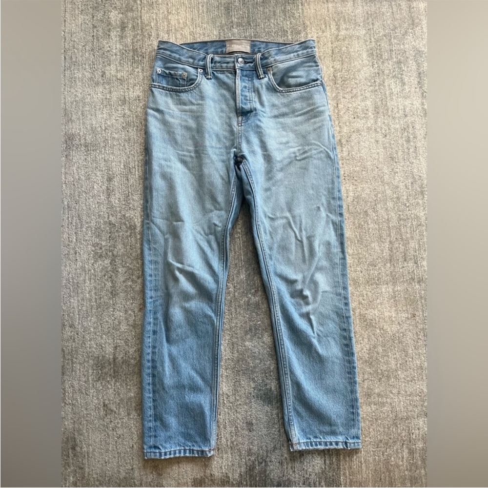 Everlane boyfriend denim size 26, $25